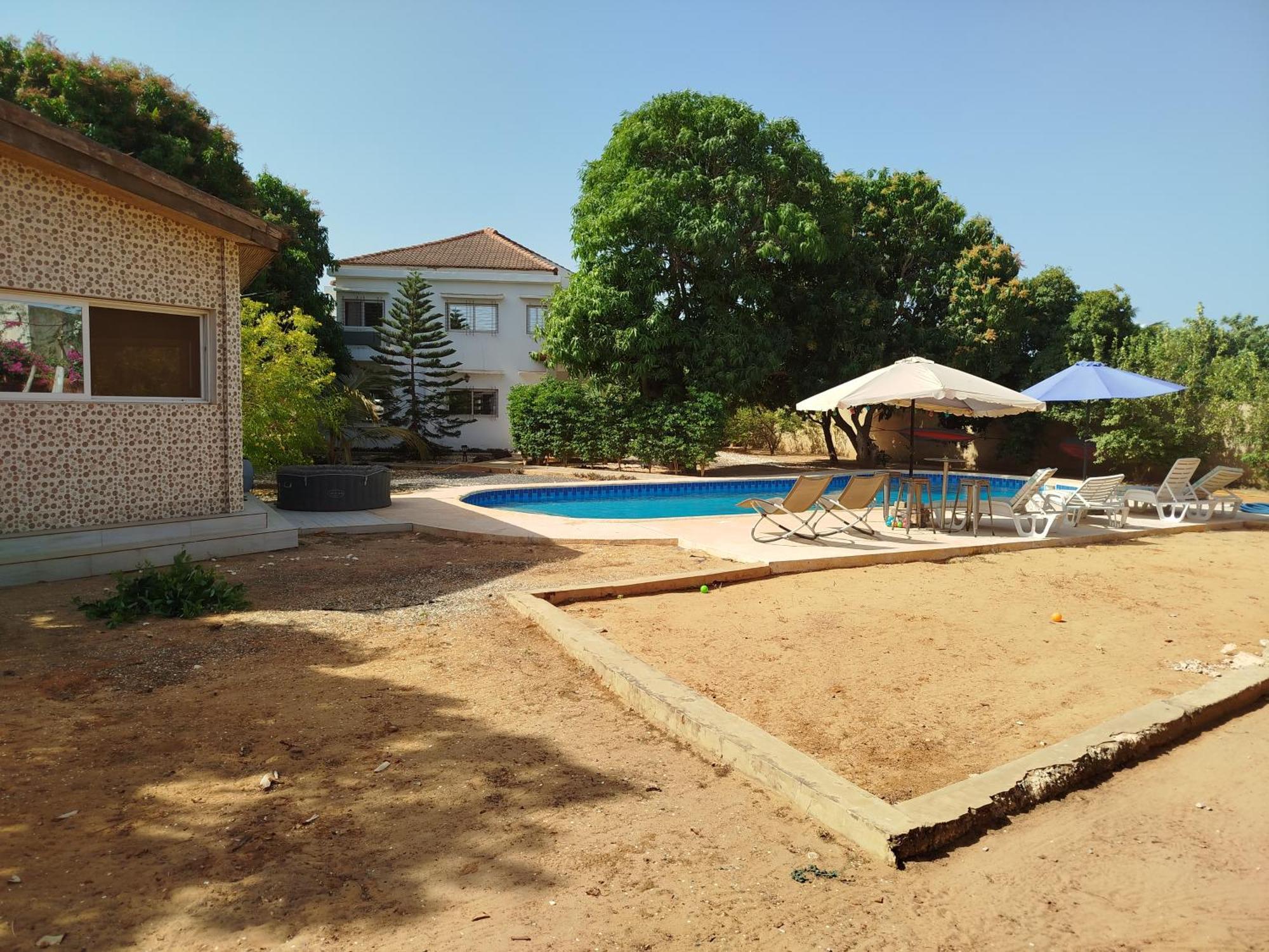 Hotel Al Jannah Bis Somone Exterior foto